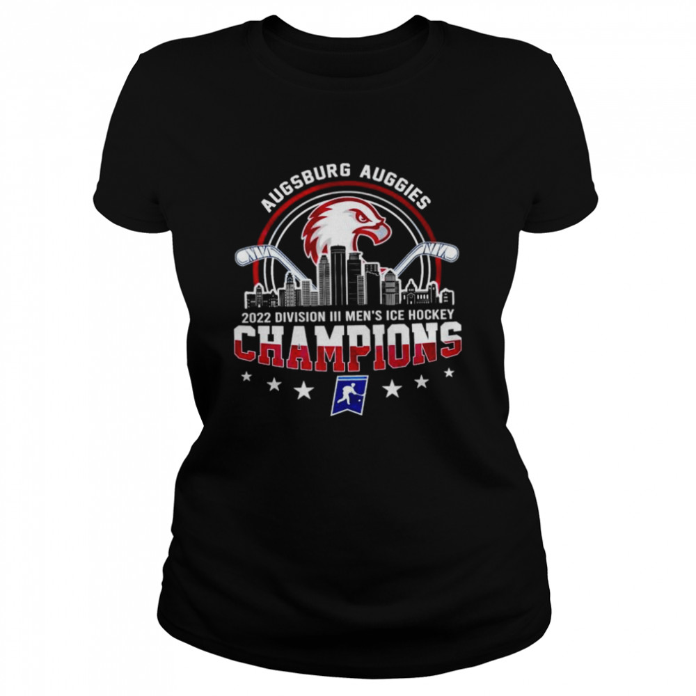 Augsburg Auggies 2022 NCAA Division III Men’s Ice Hockey Champions T-shirt Classic Women's T-shirt