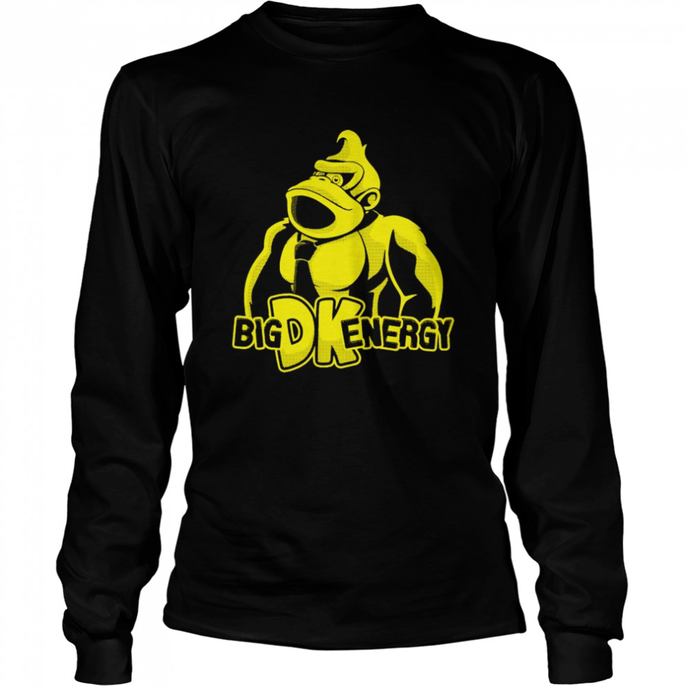 Big Dk Energy Gorilla T- Long Sleeved T-shirt