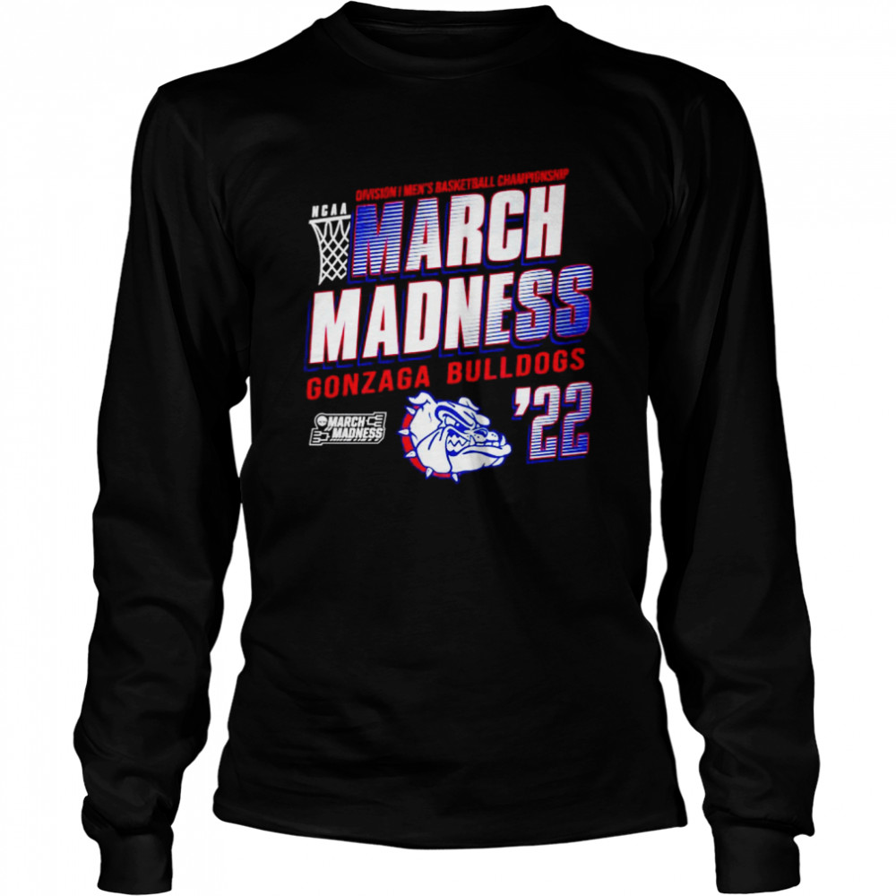 Gonzaga Bulldogs 2022 NCAA Division I Men’s Basketball Championship March Madness shirt Long Sleeved T-shirt