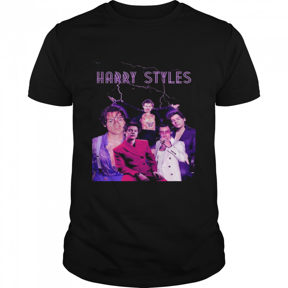Harry Styles vintage lightning shirt - Kingteeshop
