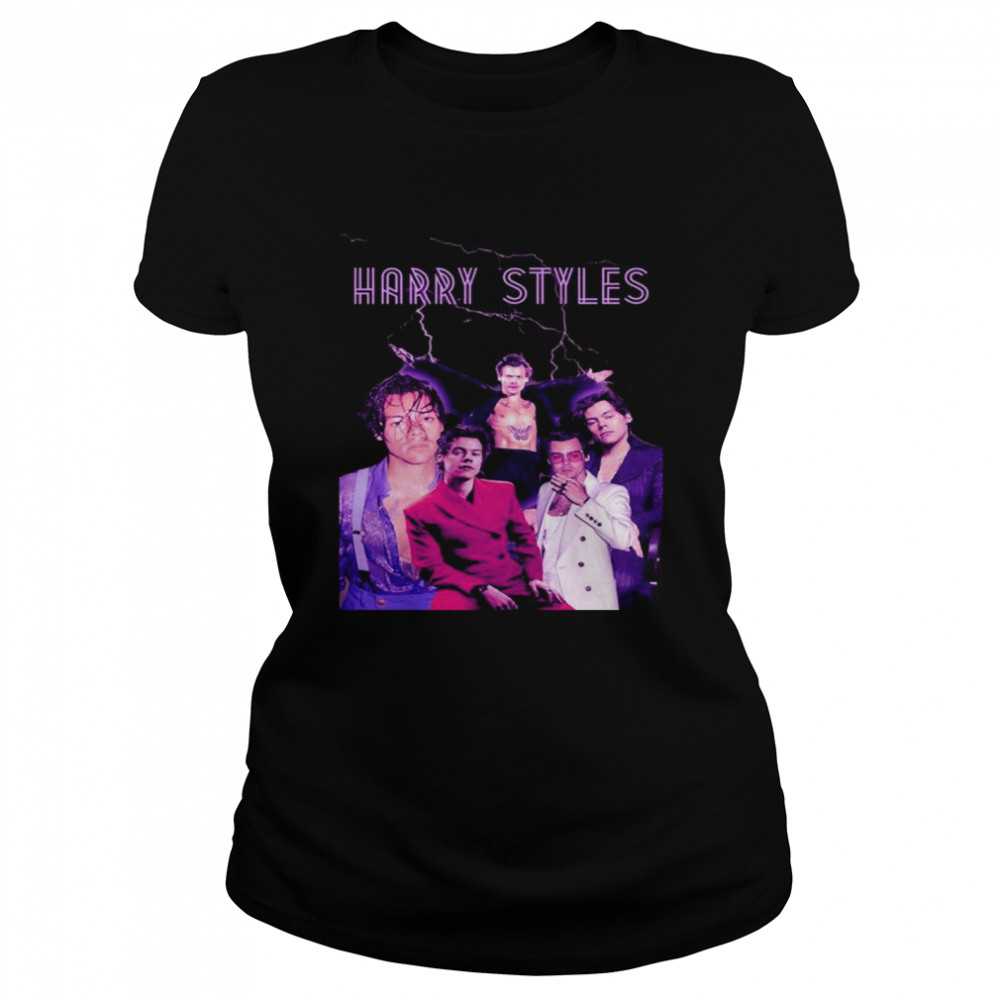 Harry Styles vintage lightning shirt Classic Women's T-shirt