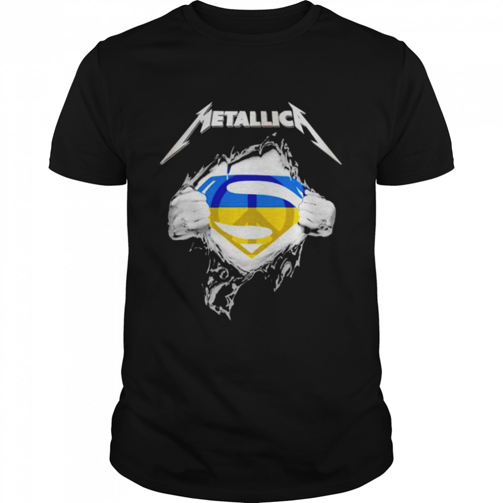 Metallica Ukraine inside me shirt