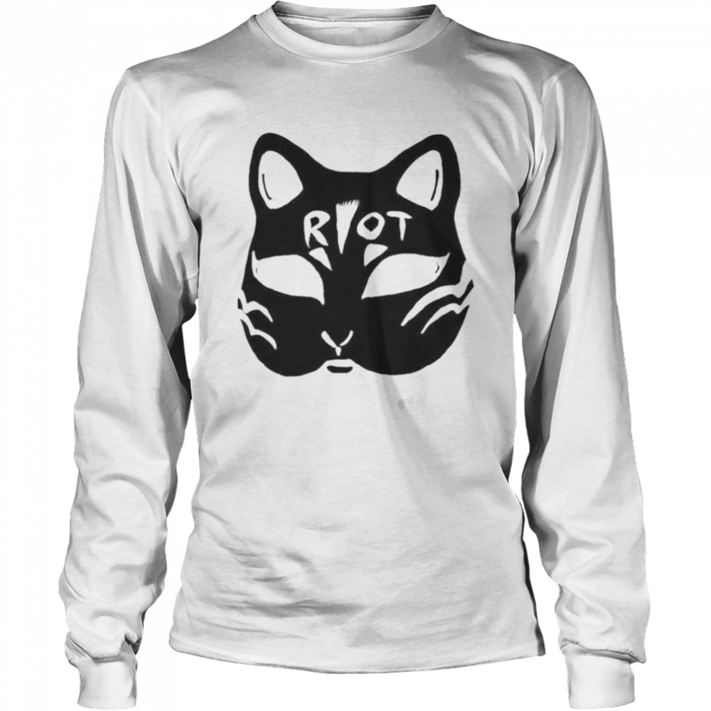 Pussy Riot Merch Pussy Riot Cat shirt Long Sleeved T-shirt
