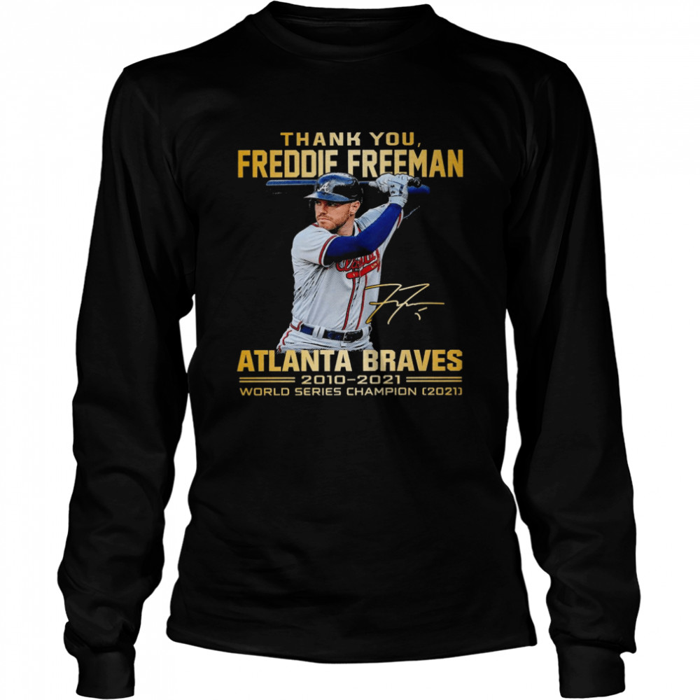 Atlanta Braves Champion Freddie Freeman Shirt, hoodie, sweater