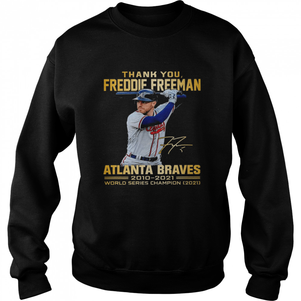 Atlanta Braves Freddie Freeman 2021 World Series Shirt, hoodie