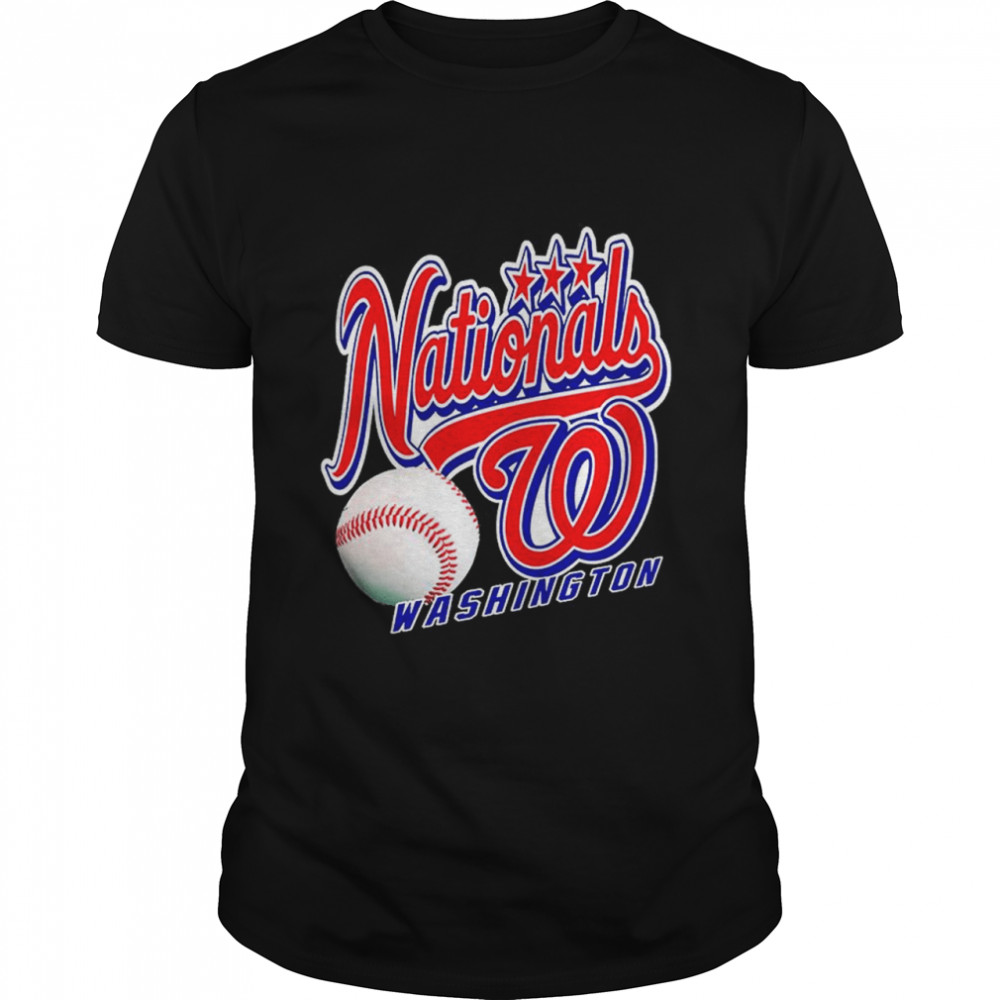 Major League Baseball Washington Nationals retro logo T-shirt