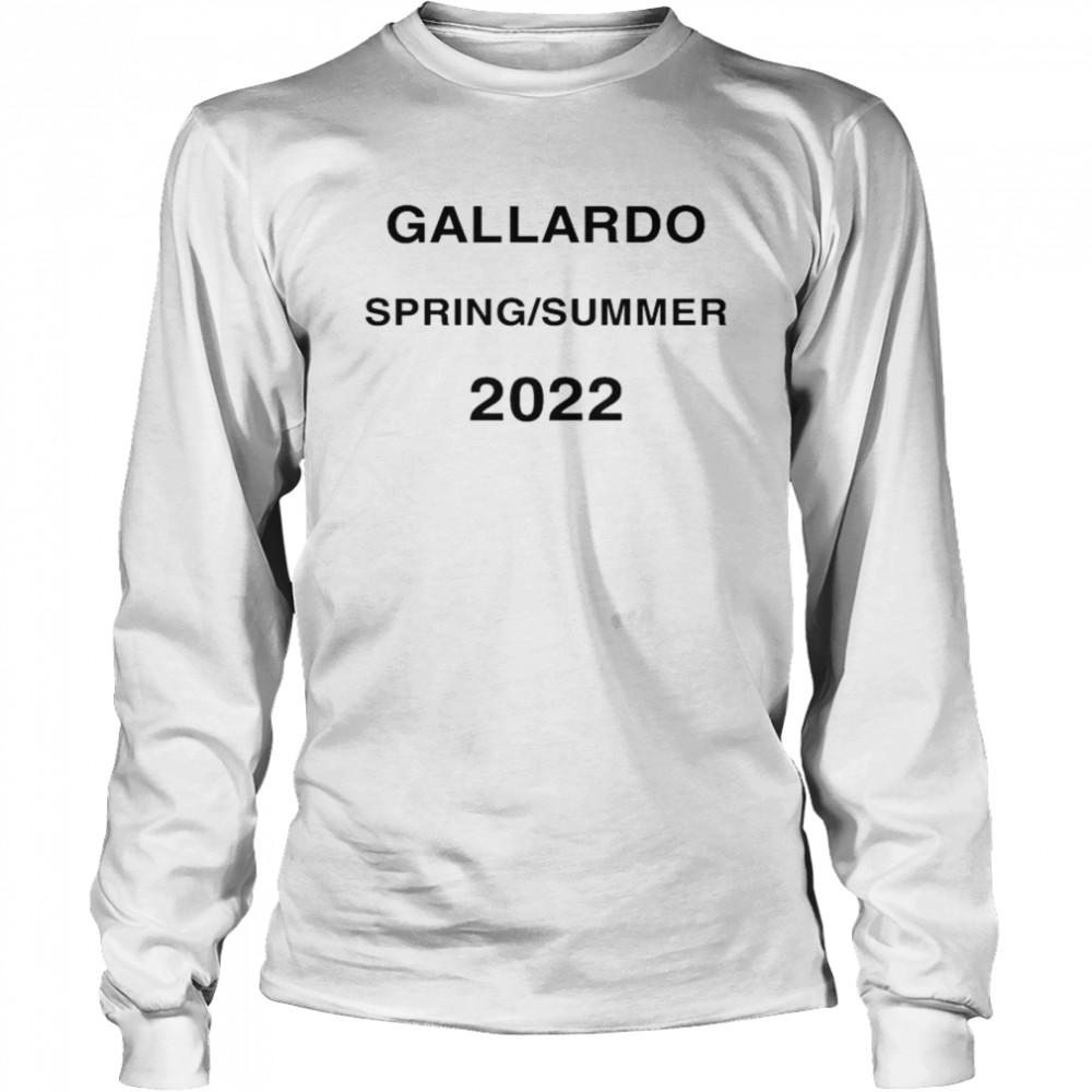 Nft Youngboy Gallardo Spring Summer 2022 T- Long Sleeved T-shirt