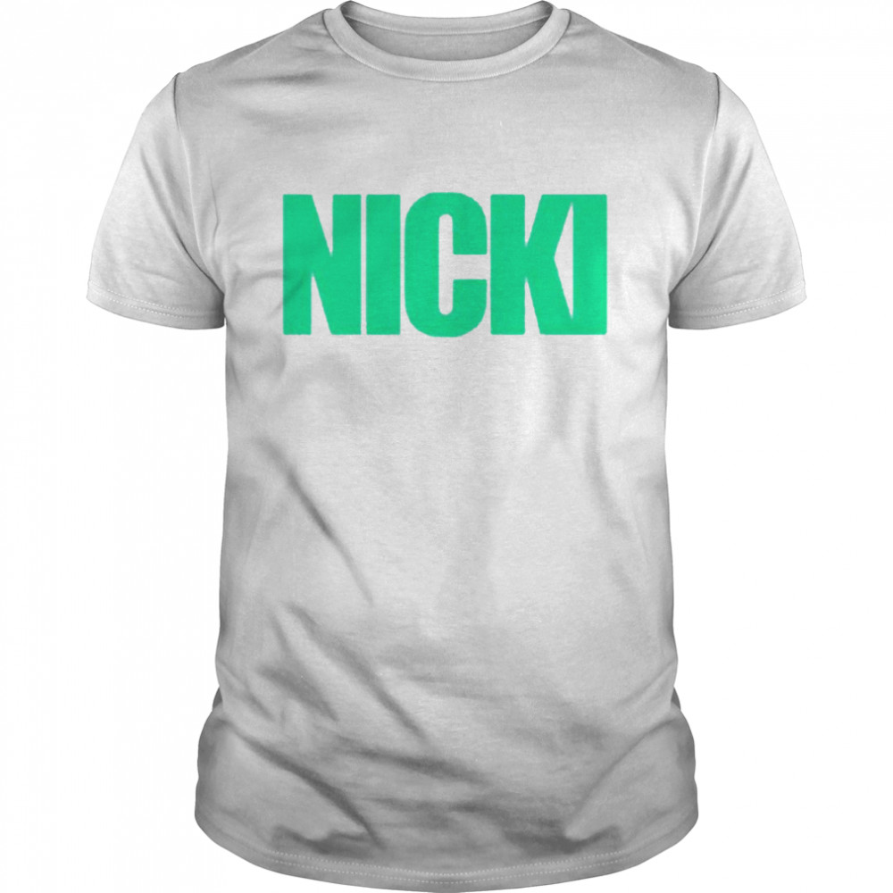 Nicki We Go Up shirt Classic Men's T-shirt