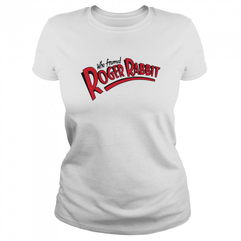 Who Framed Roger Rabbit shirt Classic Women's T-shirt