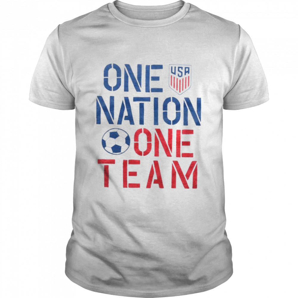 United States men’s national soccer one nation one team shirt Classic Men's T-shirt