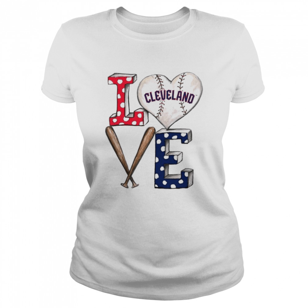Cleveland Guardians baseball love shirt - Kingteeshop