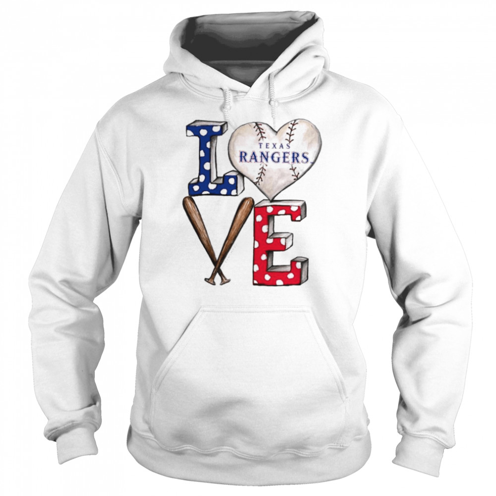 Texas Rangers baseball love shirt - Kingteeshop