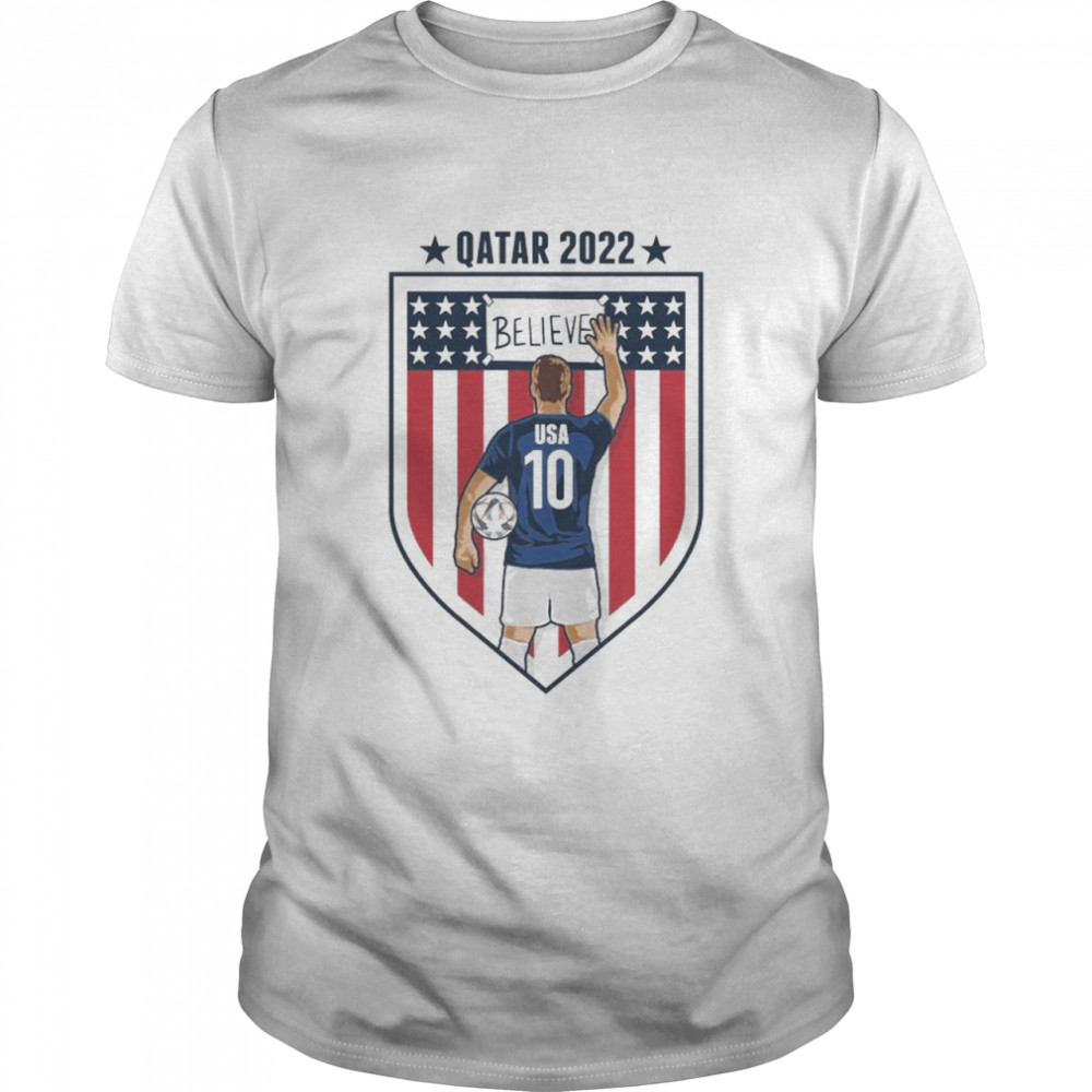 USMNT Believe Qatar 2022 USA World Cup Soccer Shirt - Teespix - Store  Fashion LLC