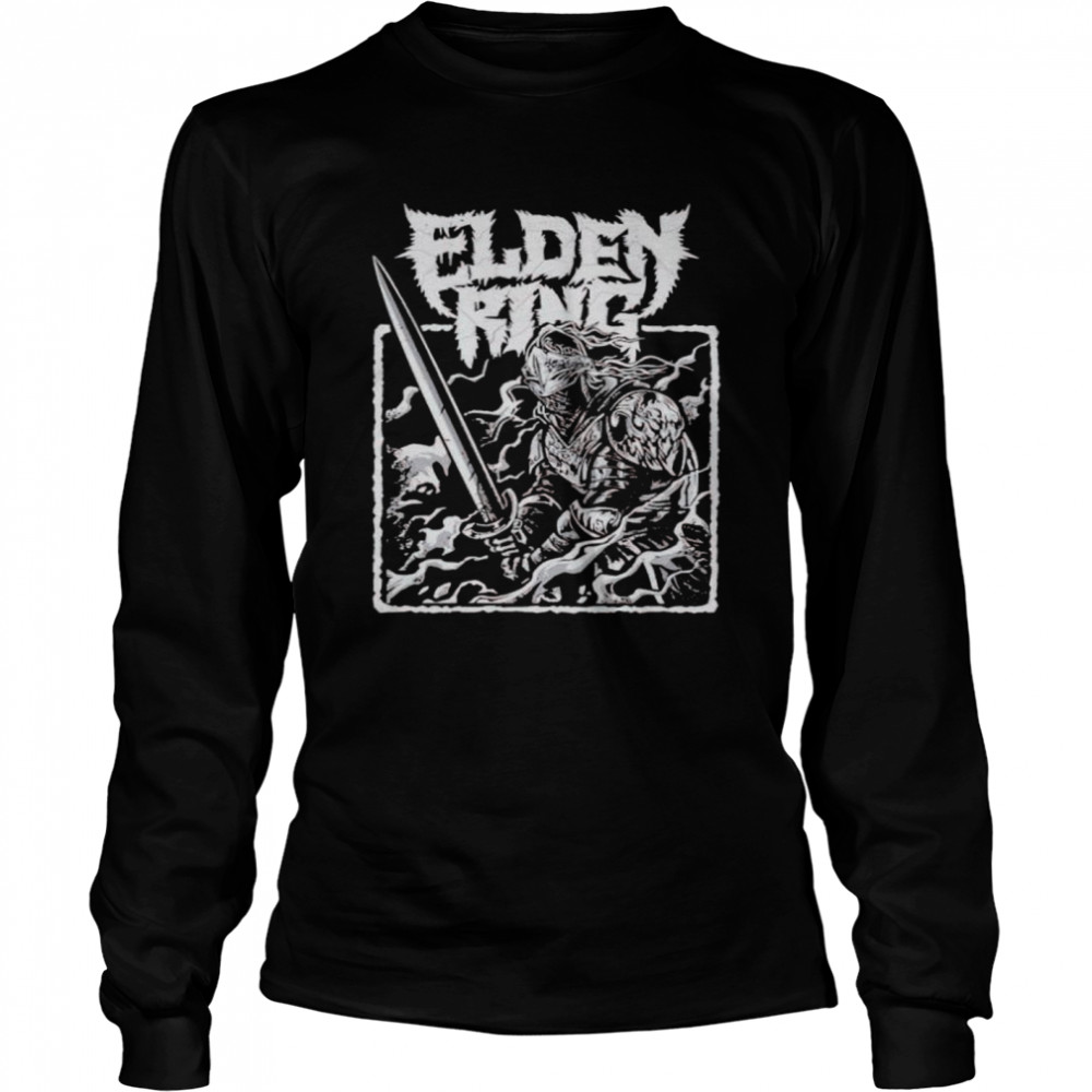 Elden Ring The Tarnished heavy metal shirt Long Sleeved T-shirt