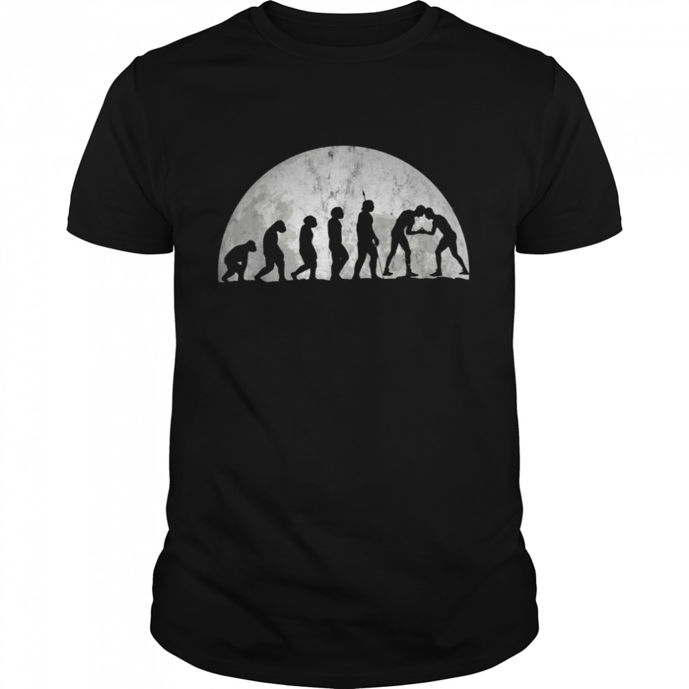 Fight and Wrestling Evolution  Classic Men's T-shirt
