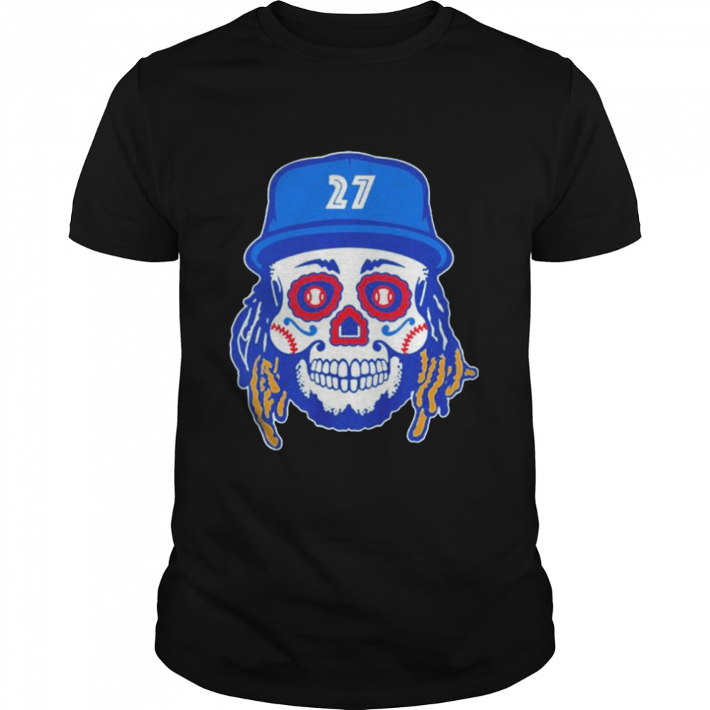 Vladimir Guerrero Jr Sugar Skull Toronto Blue Jays shirt - Kingteeshop