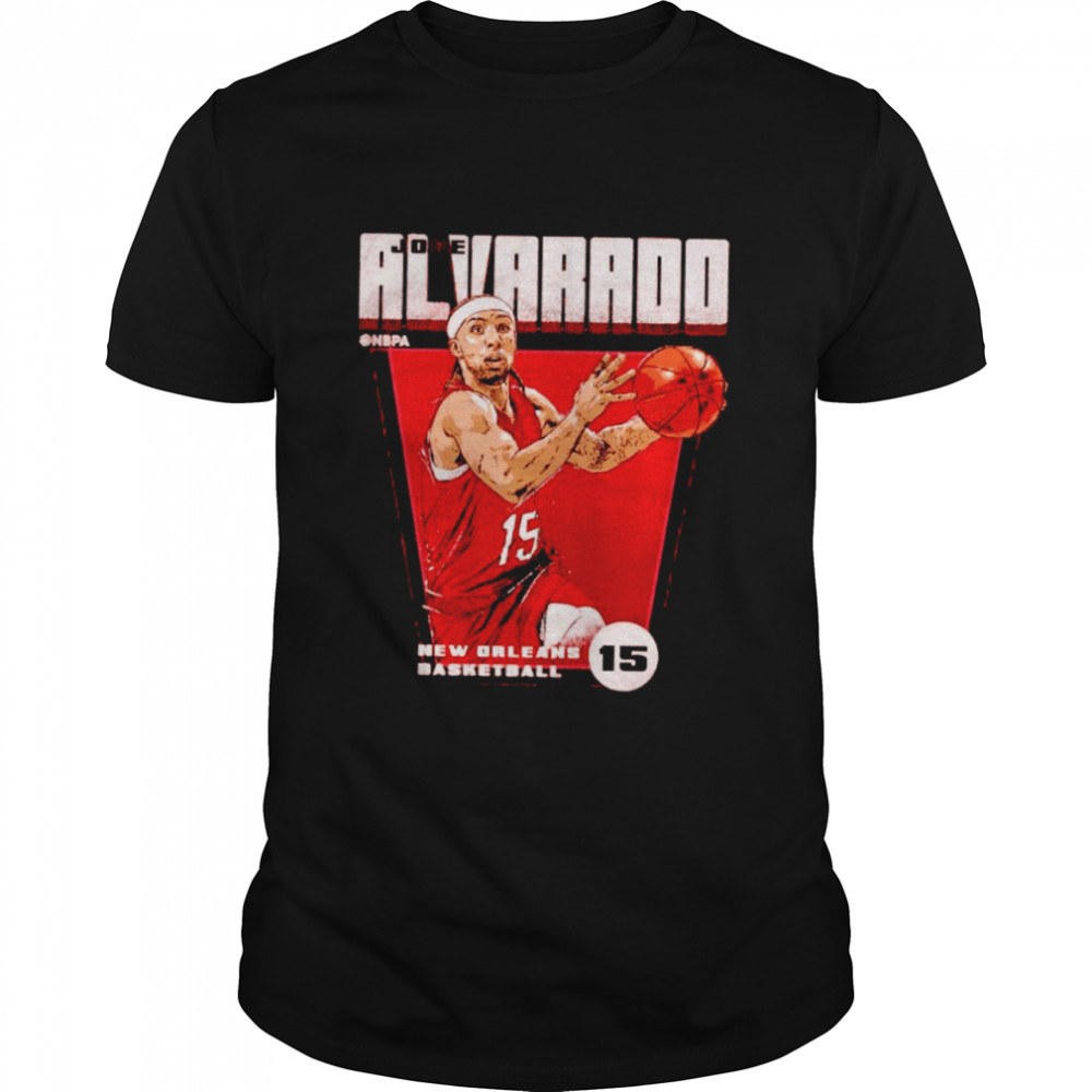 New Orleans Pelicans Jose Alvarado premiere signature shirt