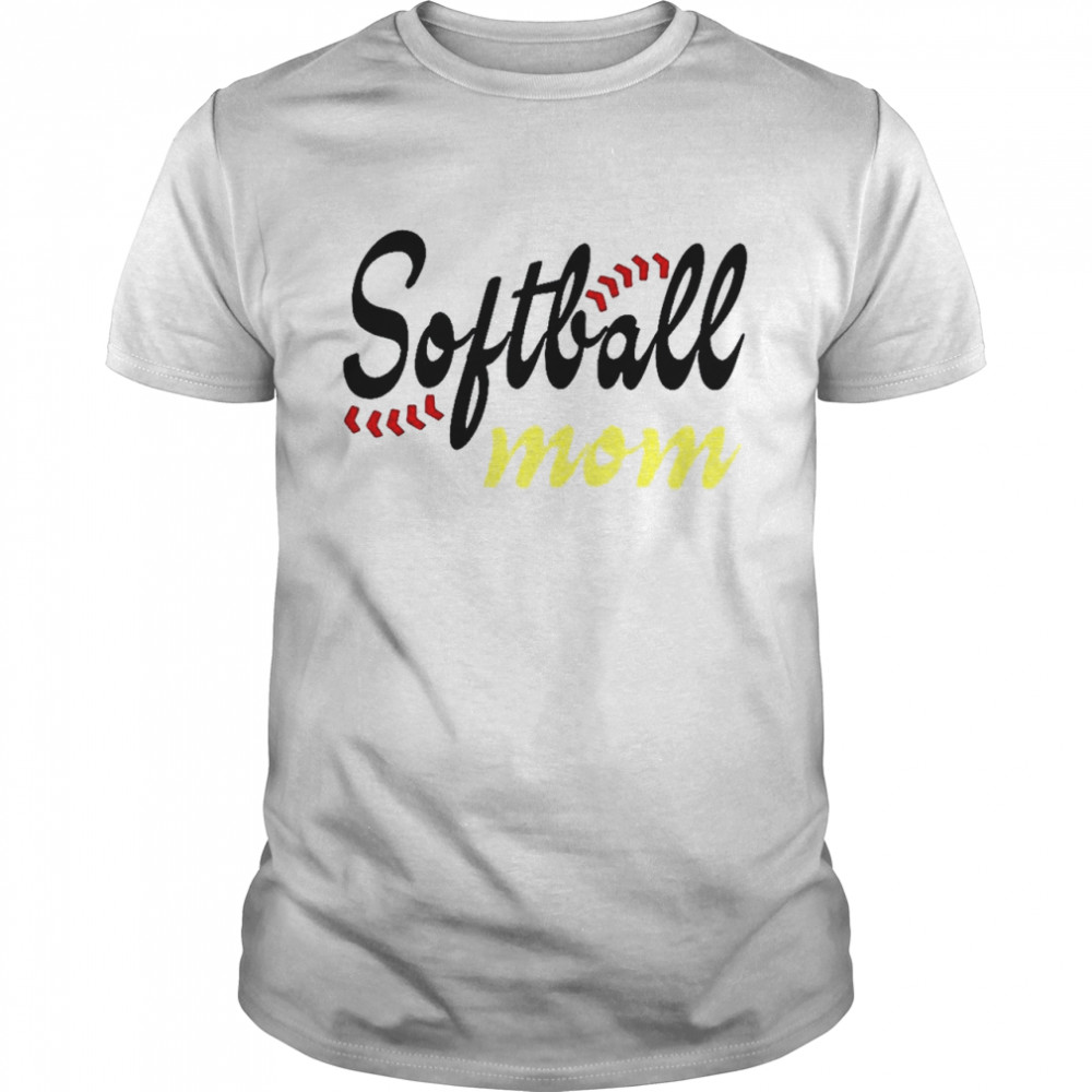 Softball Mom  Classic Men's T-shirt