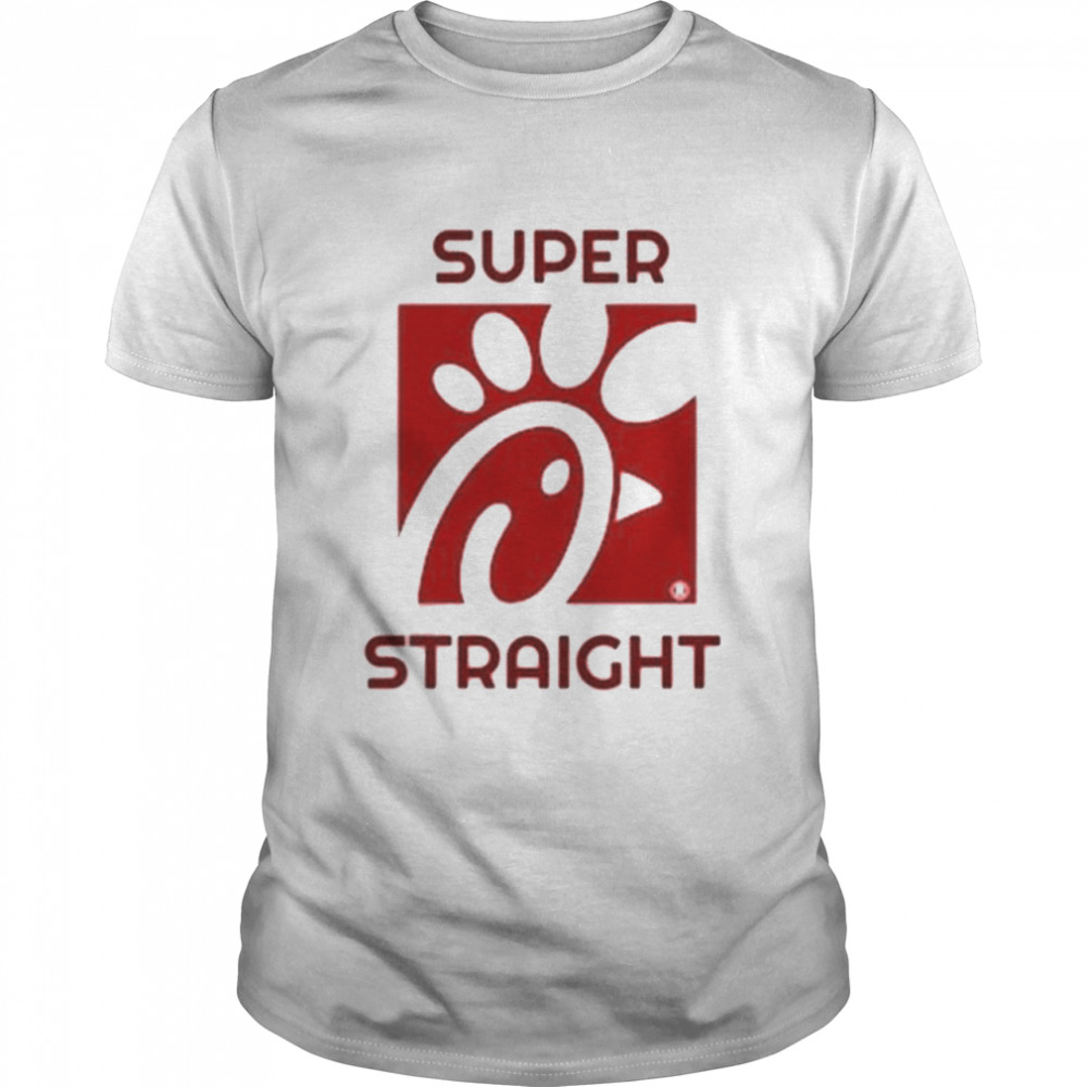 super Straight Chick Fil A Logo David Eason  Classic Men's T-shirt