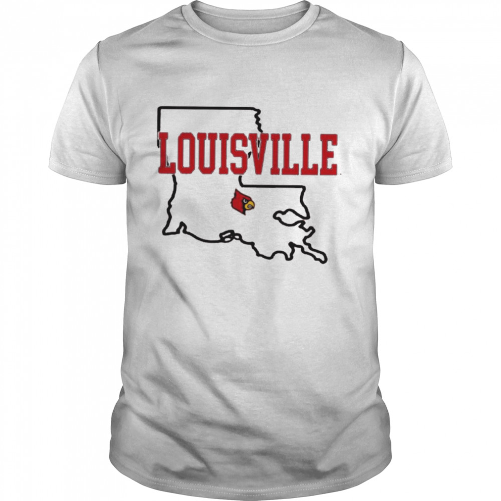 Louisville Cardinals Louisiana shirt - Kingteeshop