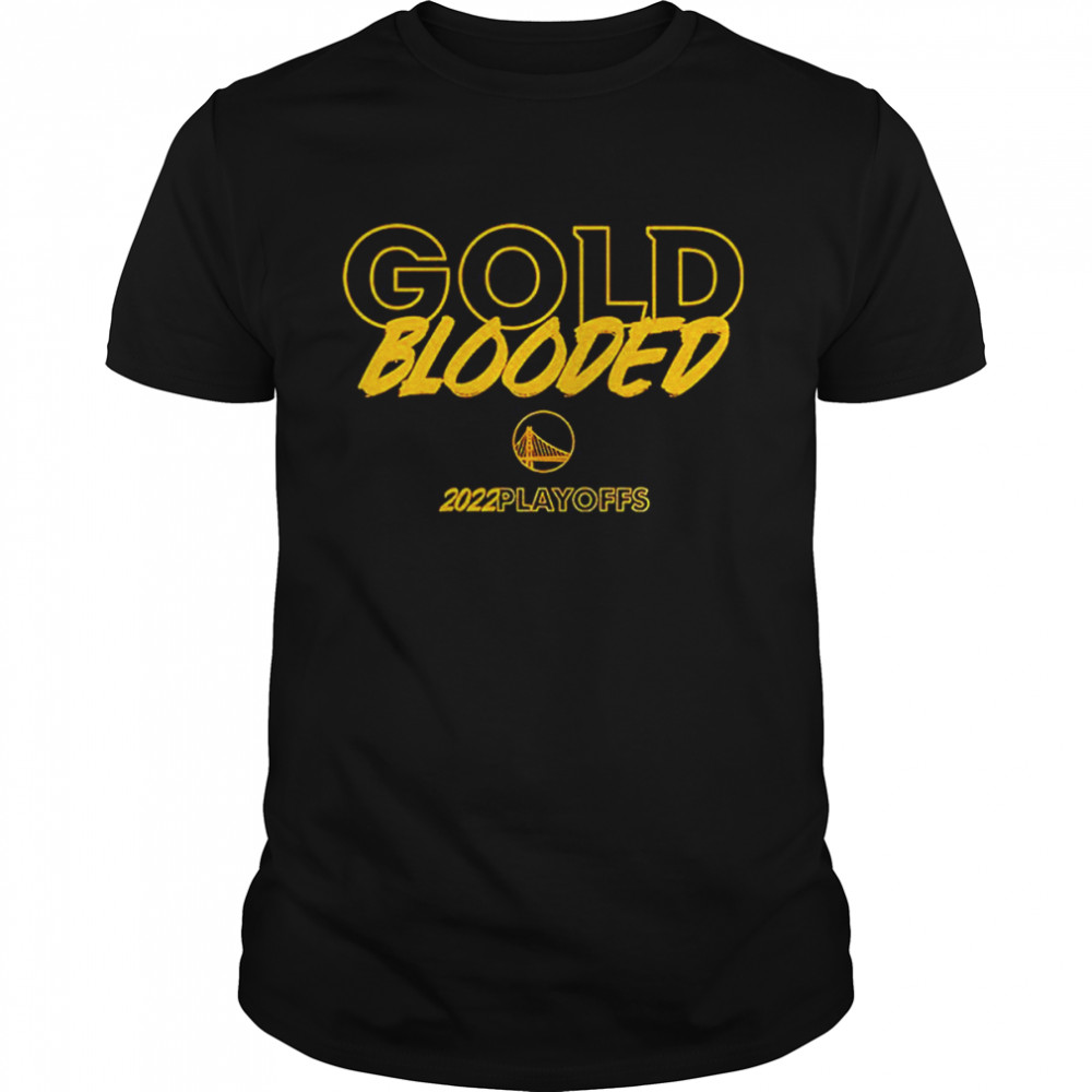 Gold Blooded 2022 Playoffs T-Shirt - Kingteeshop