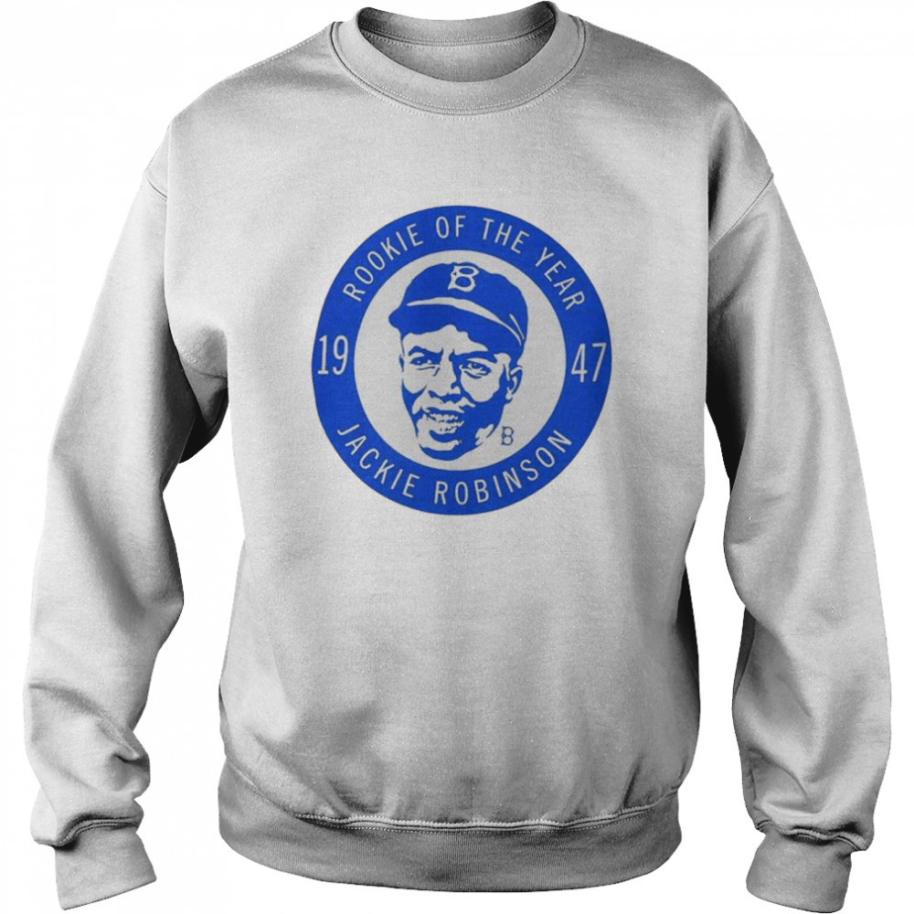 Rookie Of The Year Brooklyn Dodgers Jackie Robinson shirt - Kingteeshop