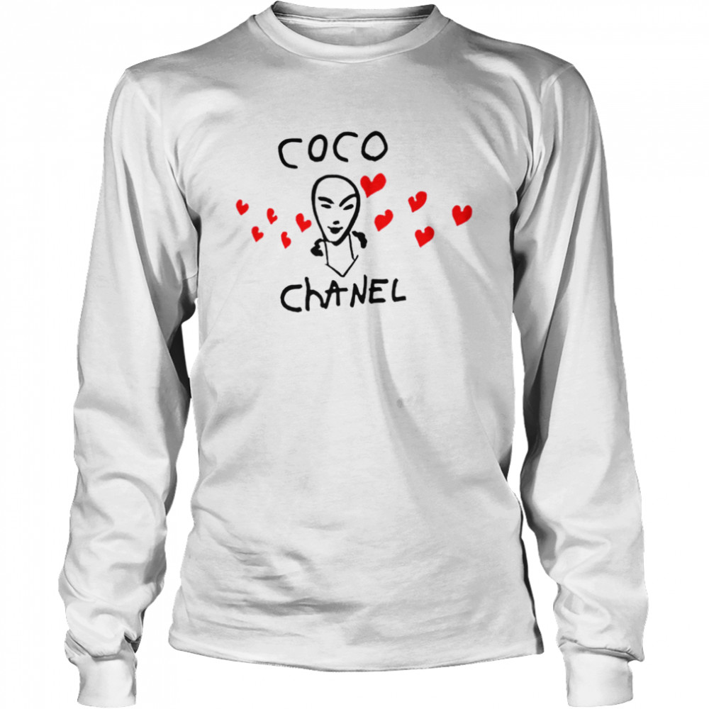 coco chanel logo t shirt