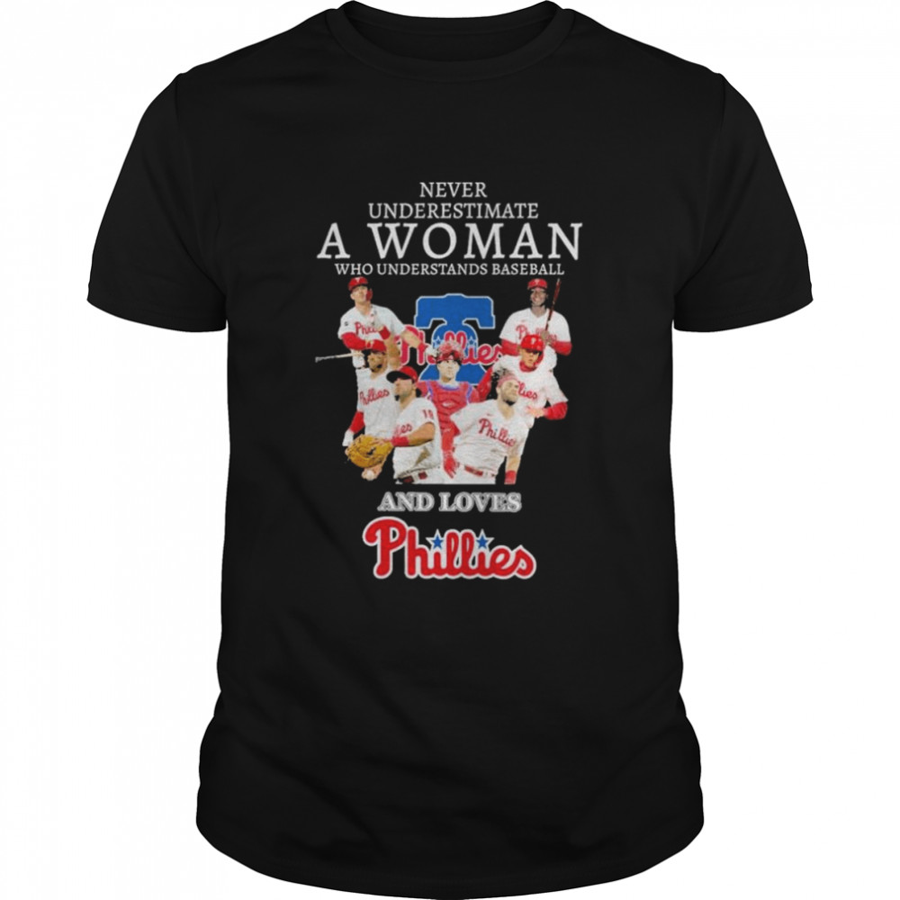 Never Underestimate A Woman Understands Baseball And Loves