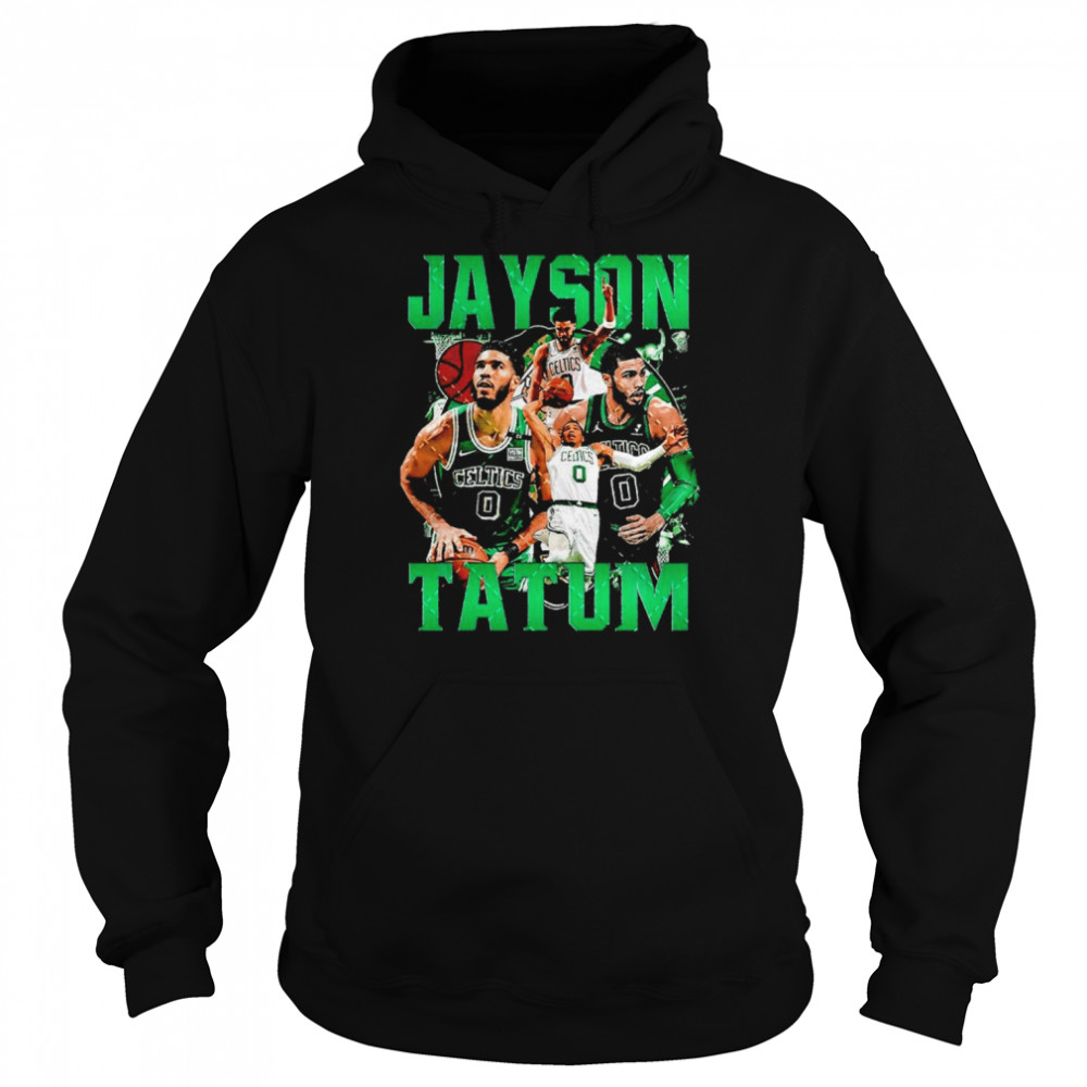 Official Boston celtics trading card jayson tatum homage retro T-shirt,  hoodie, sweater, long sleeve and tank top