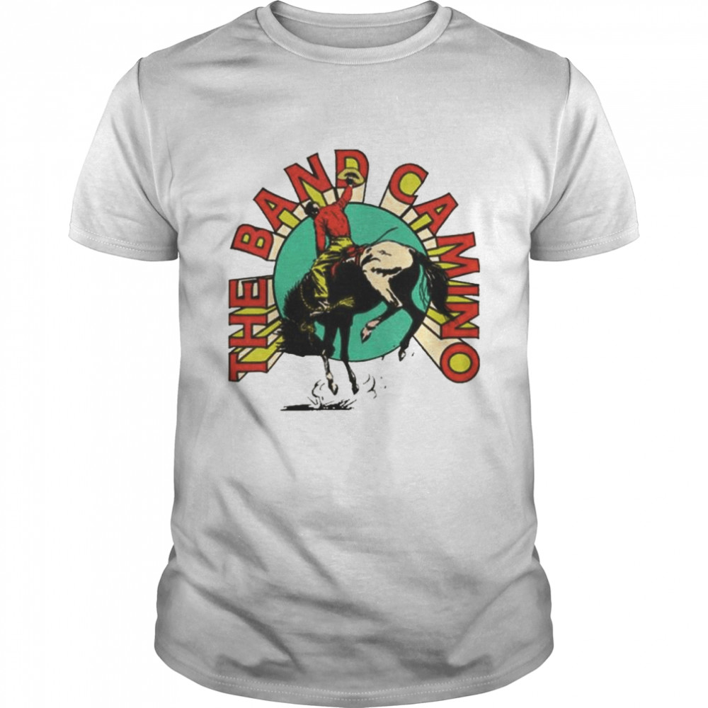 The Tour Camino White Cowboy Camino Merch T-Shirt