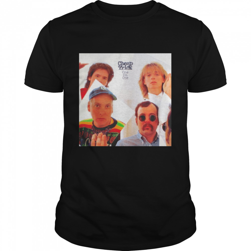 Cheap Trick One On One Album Cover Shirt