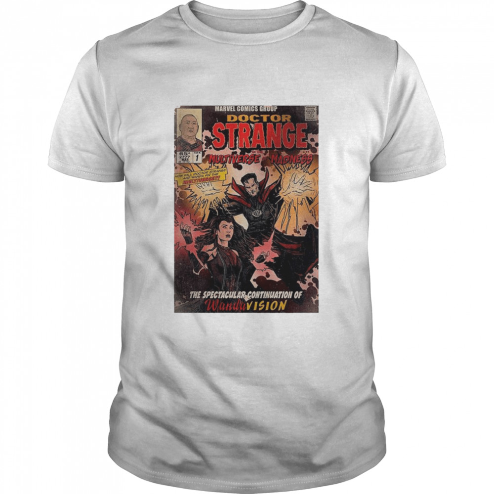 Doctor Strange Comic The Multiverse Madness Shirt