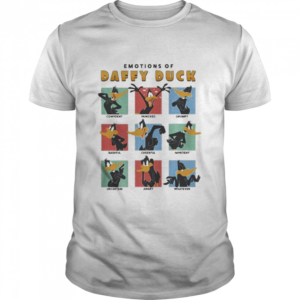 Looney Tunes Emotions Of Daffy Duck T- Classic Men's T-shirt