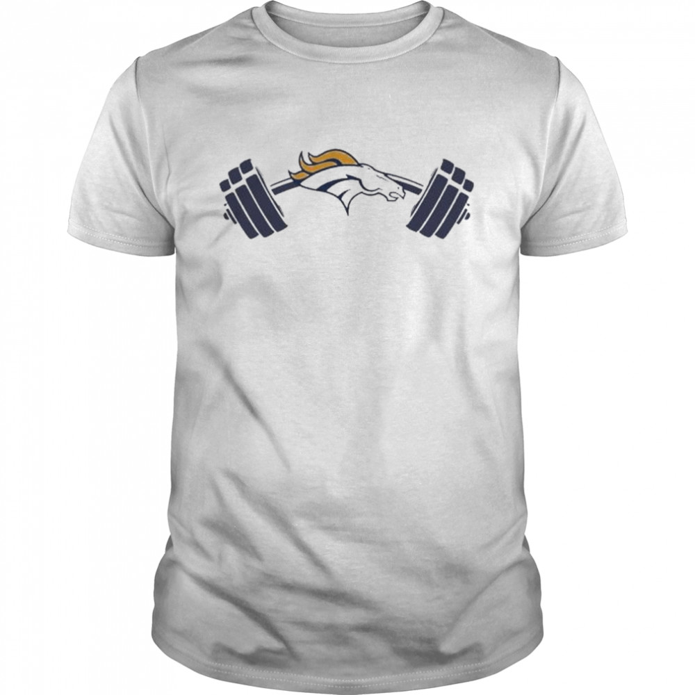 Nathaniel Hackett Denver Broncos Weights Shirt