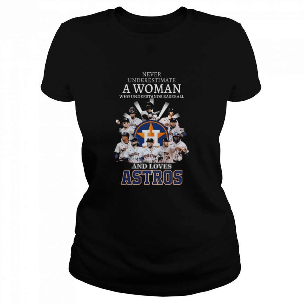 Real women love baseball smart women love Houston Astros shirt - Kingteeshop