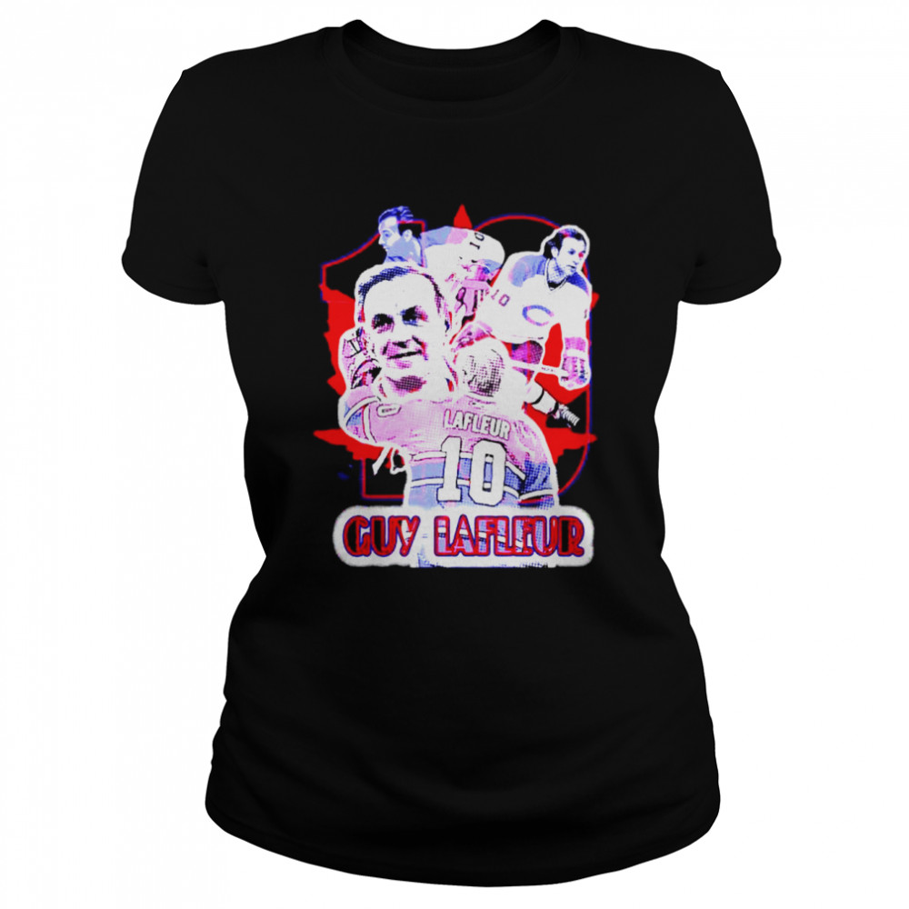 Guy Lafleur Hockey Player Le Démon Blond shirt Classic Women's T-shirt