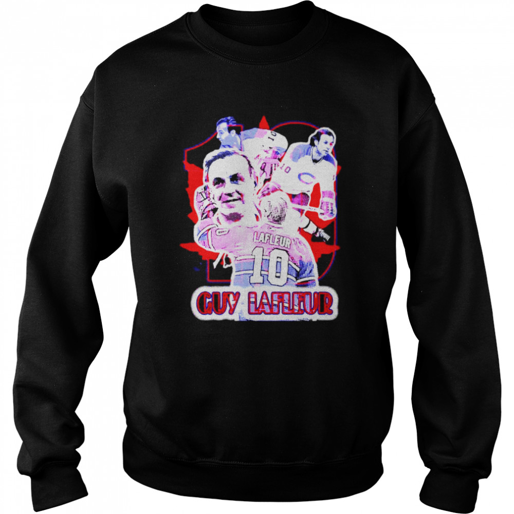 Guy Lafleur Hockey Player Le Démon Blond shirt Unisex Sweatshirt