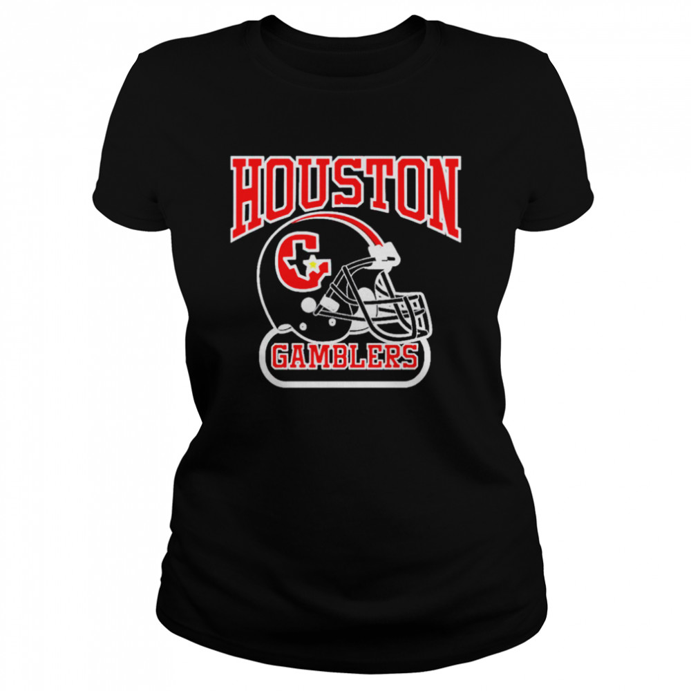 Houston Gamblers Helmet shirt Classic Women's T-shirt
