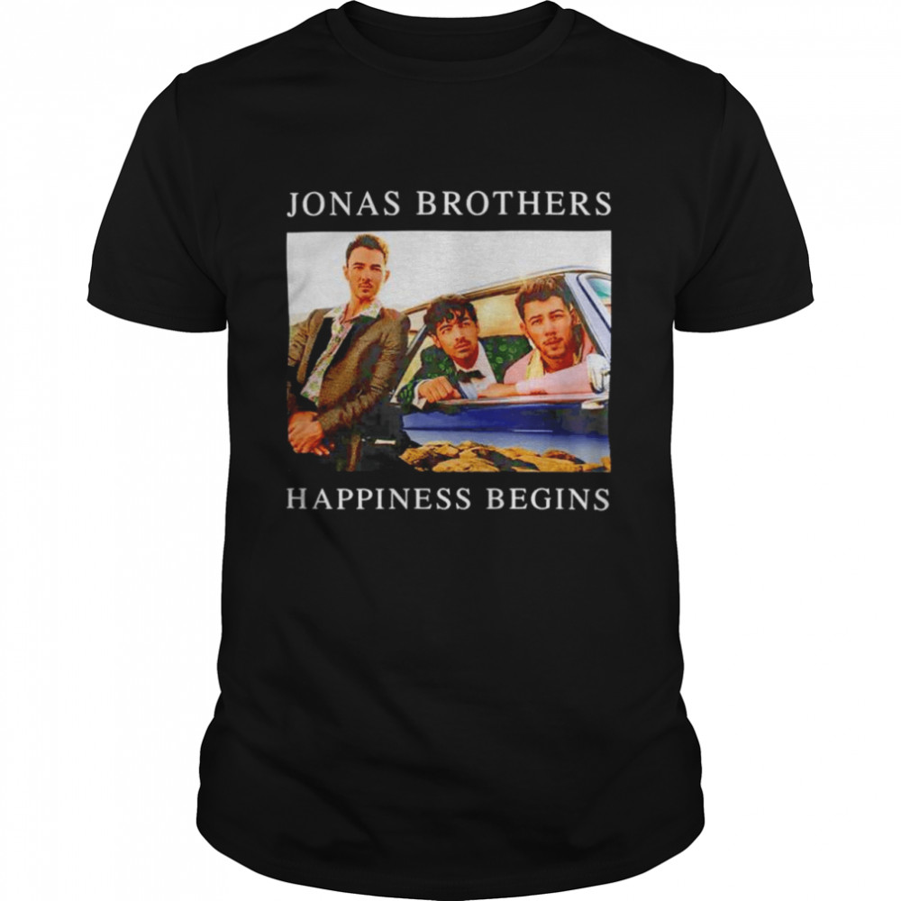 Jonas Brothers Happiness Begins shirt Classic Men's T-shirt