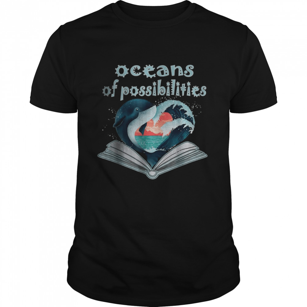 Oceans of Possibilities Summer Reading 2022 Librarian T- Classic Men's T-shirt