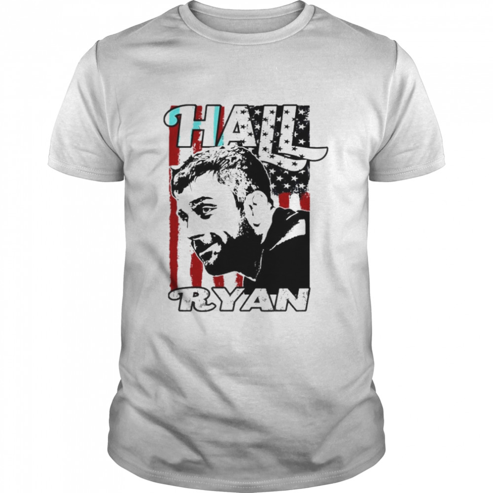 Ryan Hall 2022 Retro Vintage American Flag T- Classic Men's T-shirt