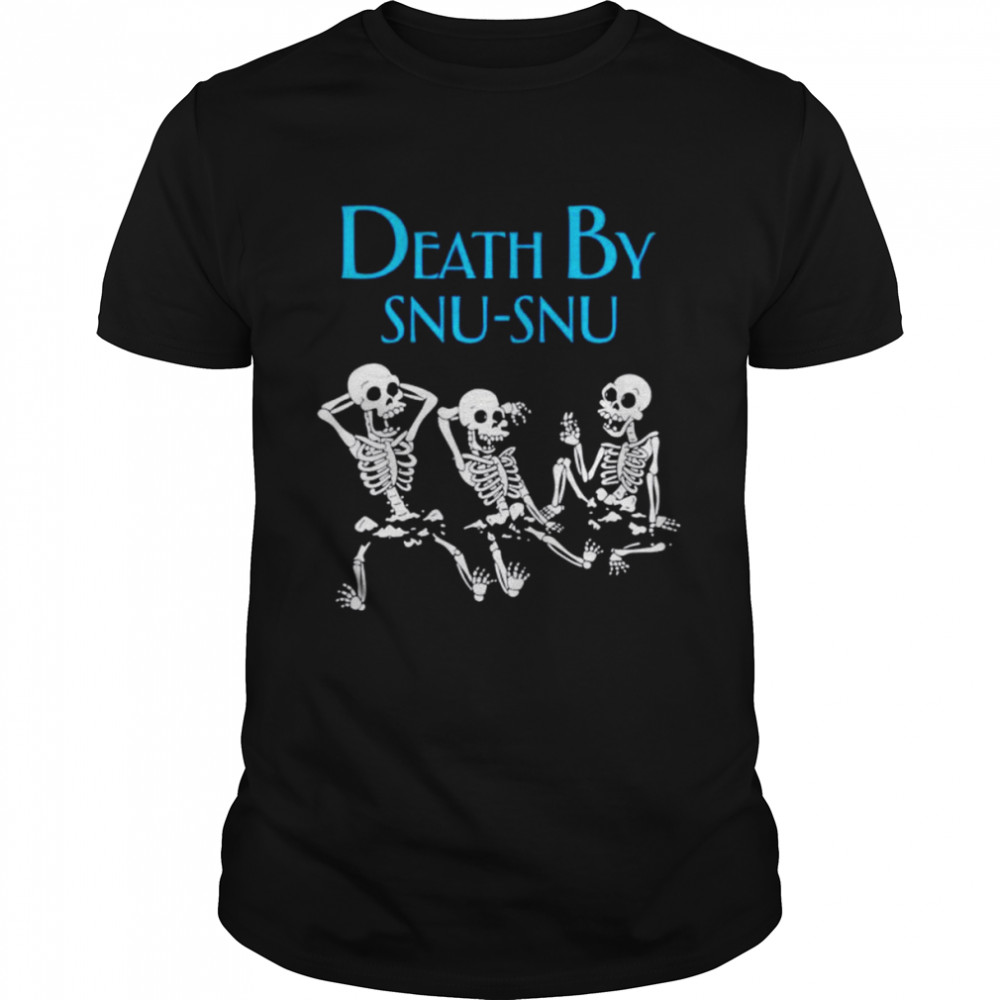 Skeleton death by snu snu shirt Classic Men's T-shirt