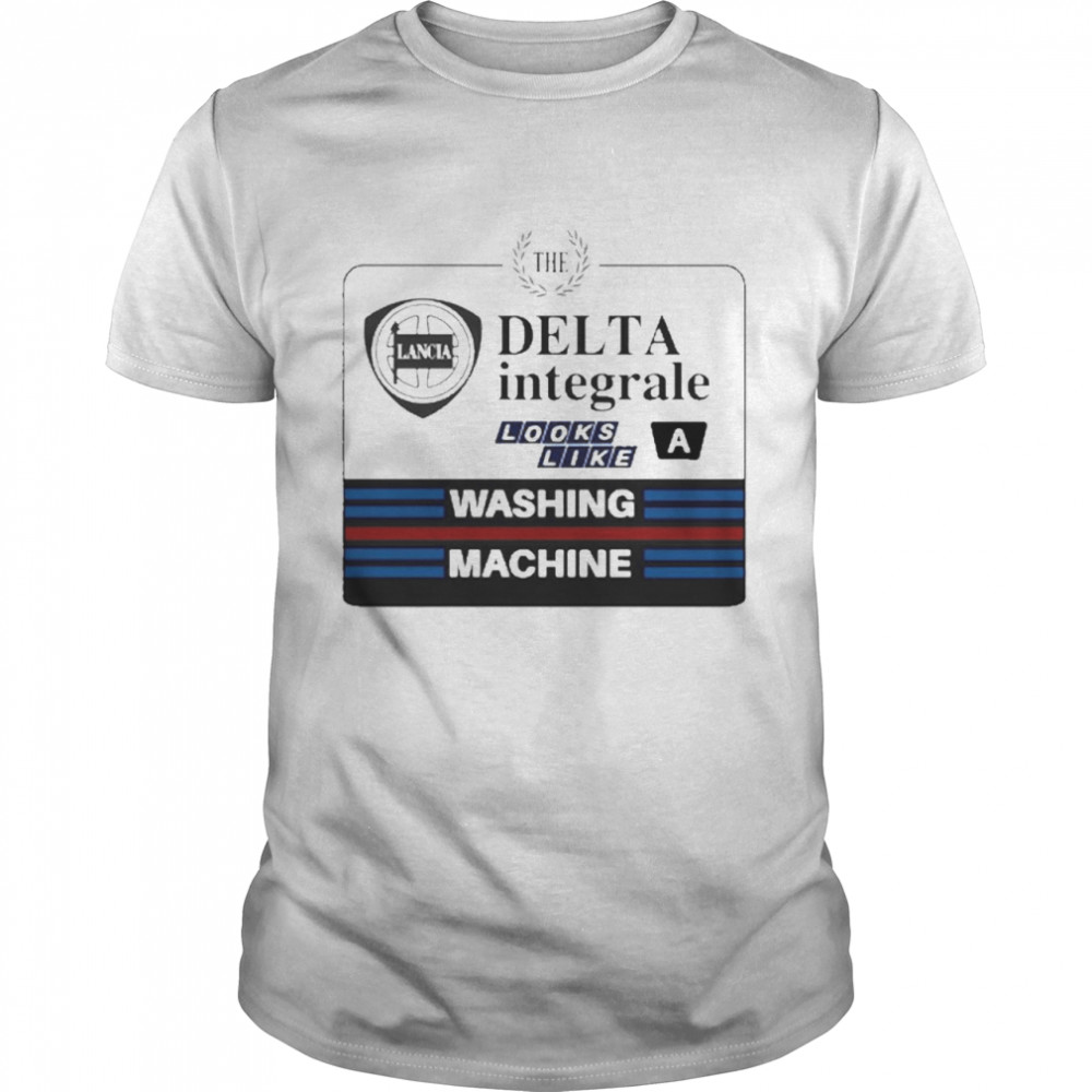 The Delta Integrale Looks Like A Washing Machine  Classic Men's T-shirt