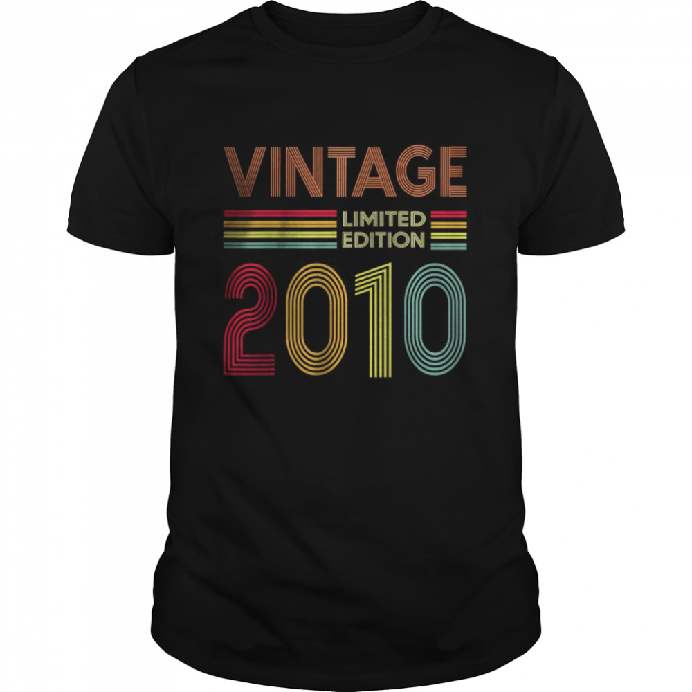Vintage 2010 Limited Edition 12th Birthday T- Classic Men's T-shirt