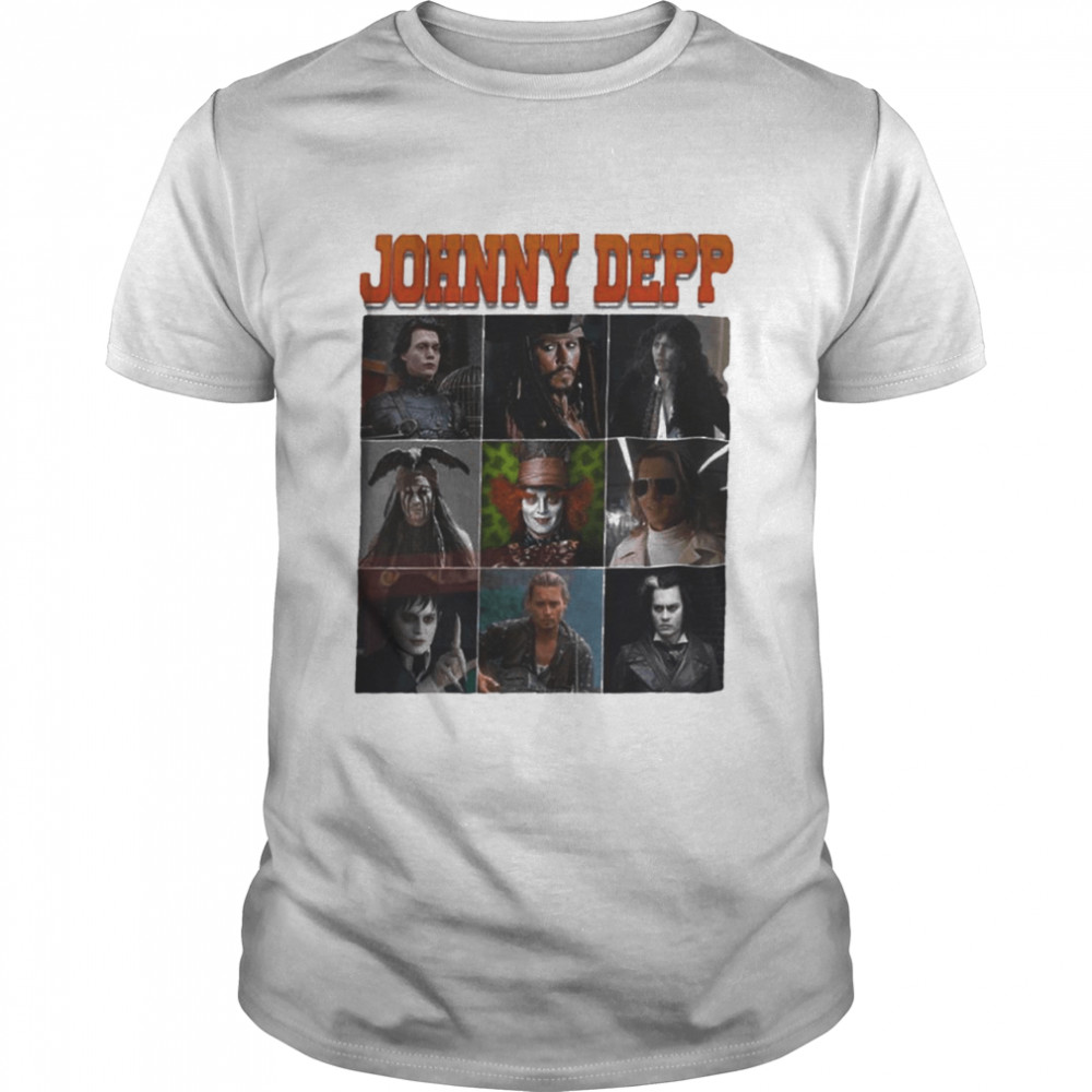Vintage Justice For Johnny Depp T- Classic Men's T-shirt
