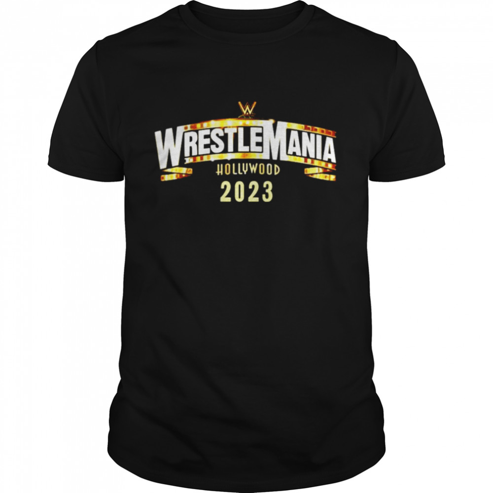 Wwe Wrestlemania 37 Ribbon  Classic Men's T-shirt