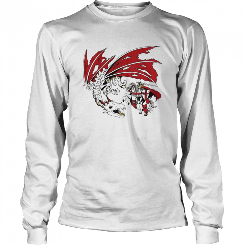 George and the skeleton Dragon shirt Long Sleeved T-shirt