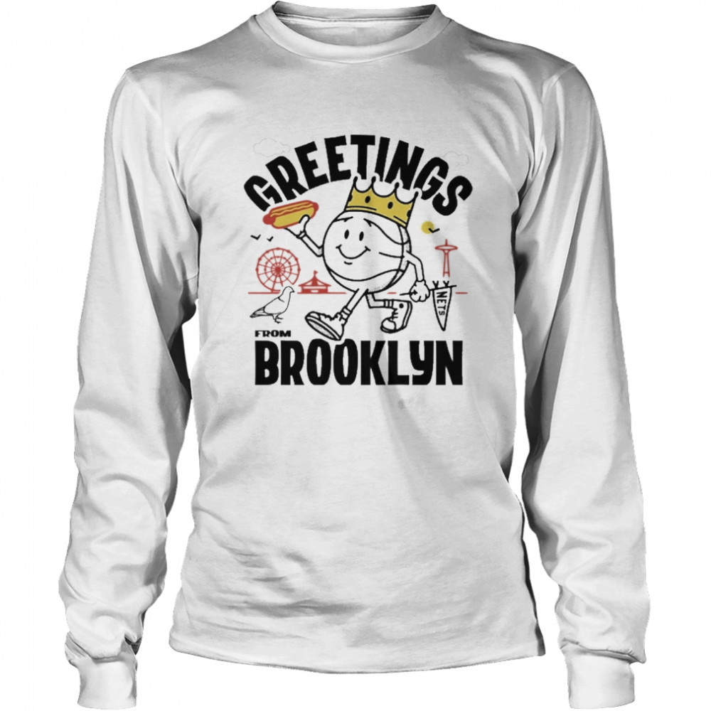 Greetings From Brooklyn Long Sleeved T-shirt