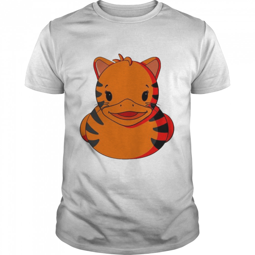 Tiger Rubber Duck  Classic Men's T-shirt