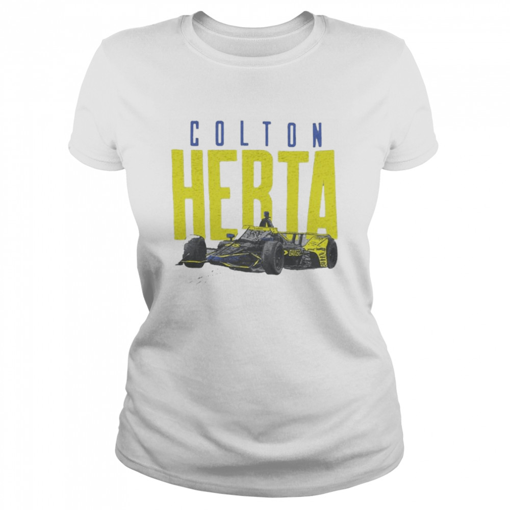 Colton Herta 2022 signature shirt Classic Women's T-shirt